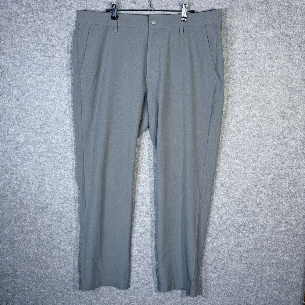 Cutter & Buck CB DryTec Pants Gray Spandex Blend Pants Mens‎ Size 36 x 30 NEW